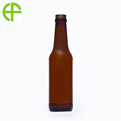 275 ml brunblått band ölflaska