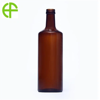 750 ml brun Phoenix olja glasflaska